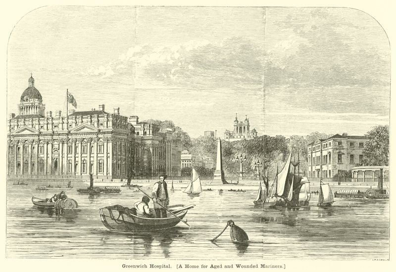 Hôpital de Greenwich, un foyer pour marins âgés et blessés - English School