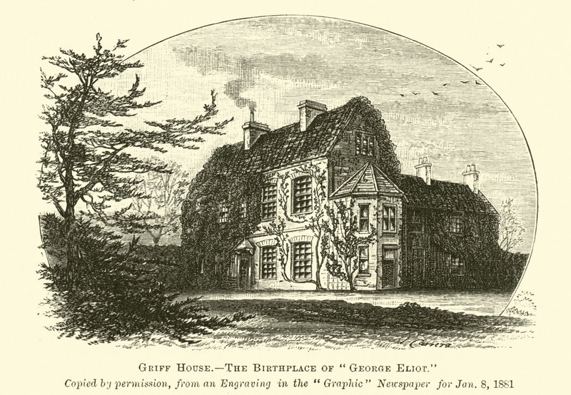 Griff House, le lieu de naissance de George Eliot - English School