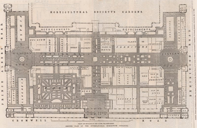 Plan au sol du Bâtiment de l