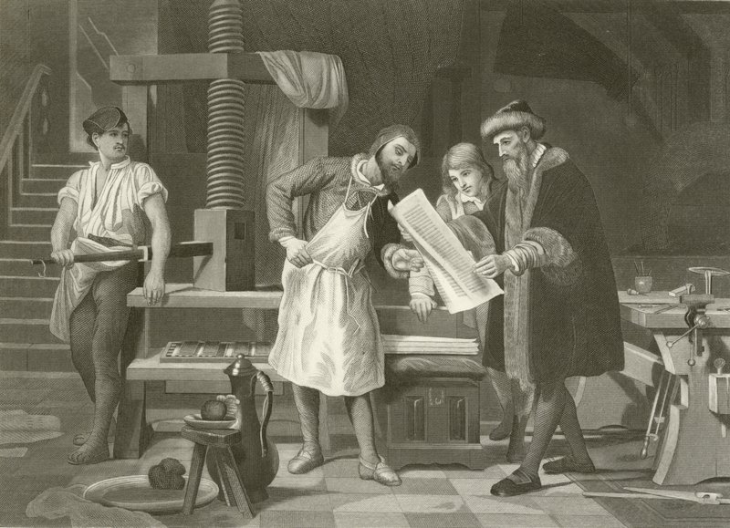 Gutenberg 1400-1468 - English School