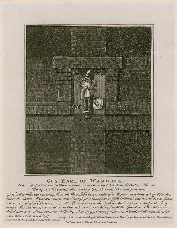 Guy, comte de Warwick - English School