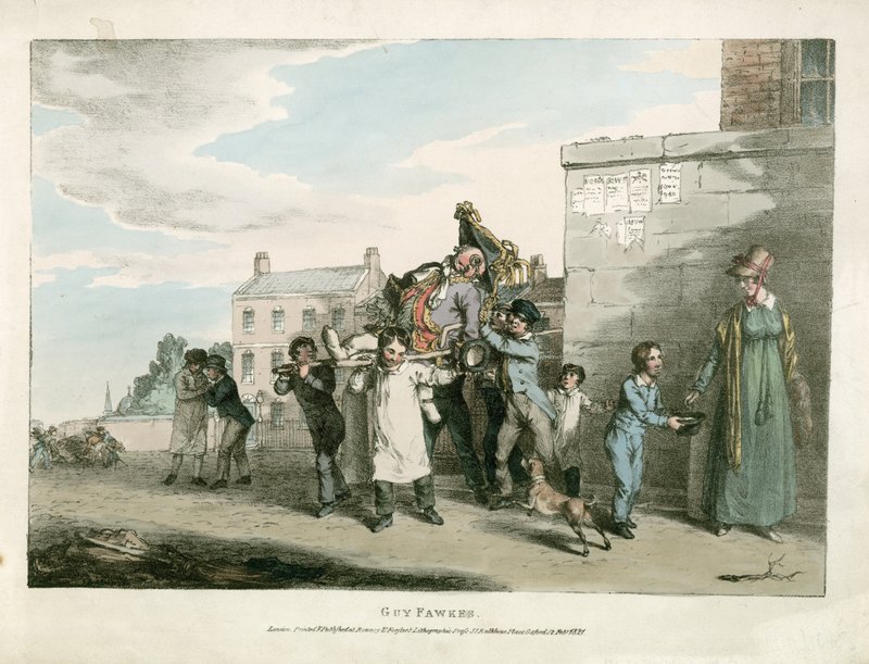 Guy Fawkes. Un sou pour le Guy - English School