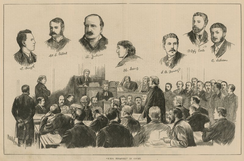 HMS Pinafore au tribunal - English School