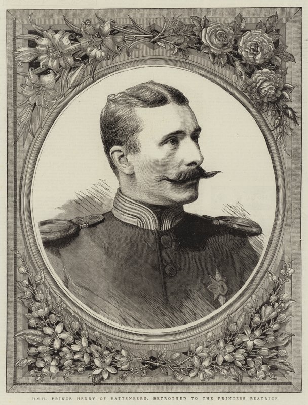 S.A.S. le prince Henry de Battenberg, fiancé à la princesse Béatrice - English School