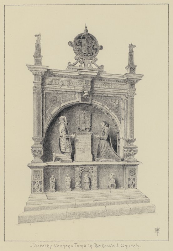 Haddon Hall, Tombe de Dorothy Vernon dans l