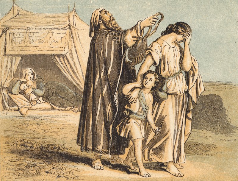 Agar et Ismaël chassés - English School