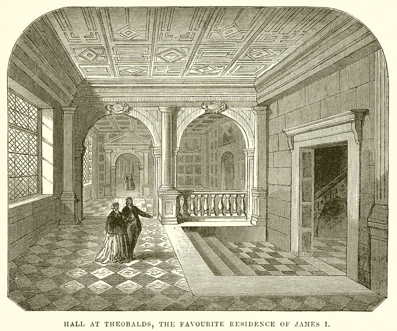 Salle à Theobalds, la résidence favorite de Jacques I - English School