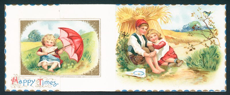 Moments heureux, Carte de Noël - English School