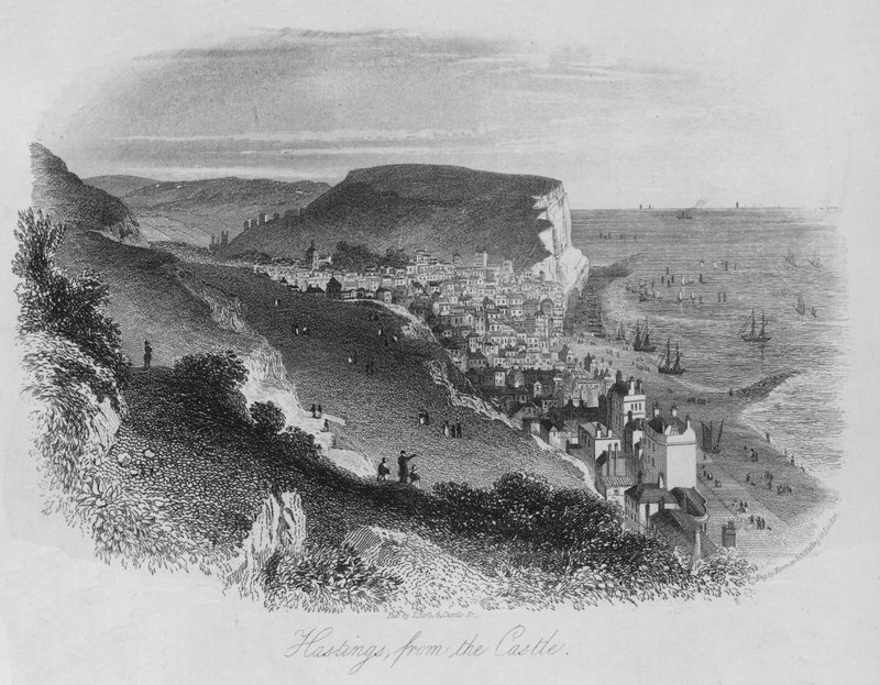 Hastings, depuis le château - English School