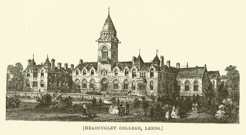 Headingley College, Leeds (gravure) - English School