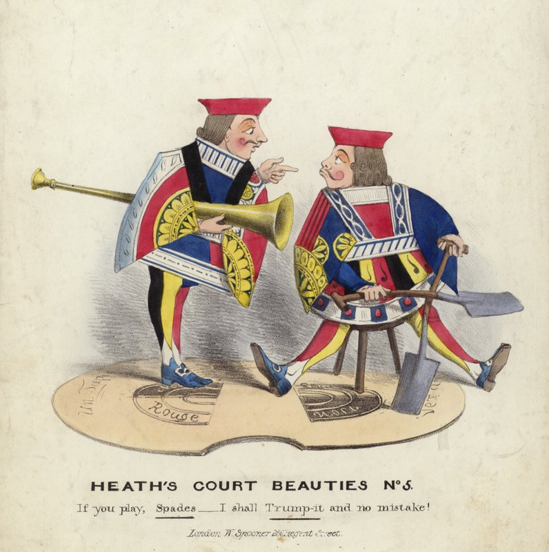 Beautés de la cour de Heath - English School