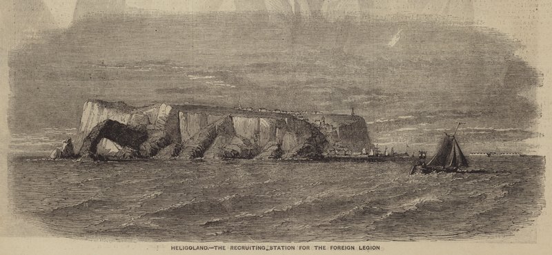 Heligoland, la station de recrutement pour la Légion étrangère - English School