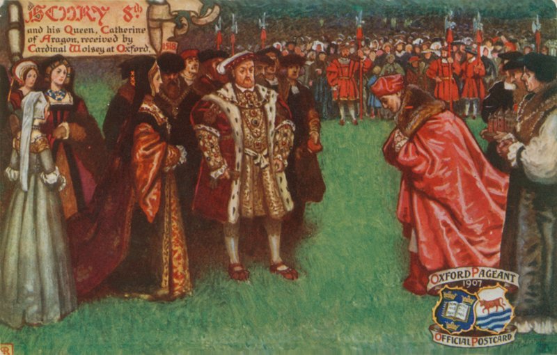 Henri VIII et sa reine, Catherine d
