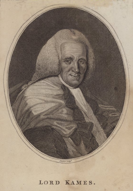 Henry Home, Lord Kames, avocat, juge, philosophe et historien du droit écossais - English School