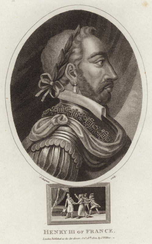 Henri III de France - English School