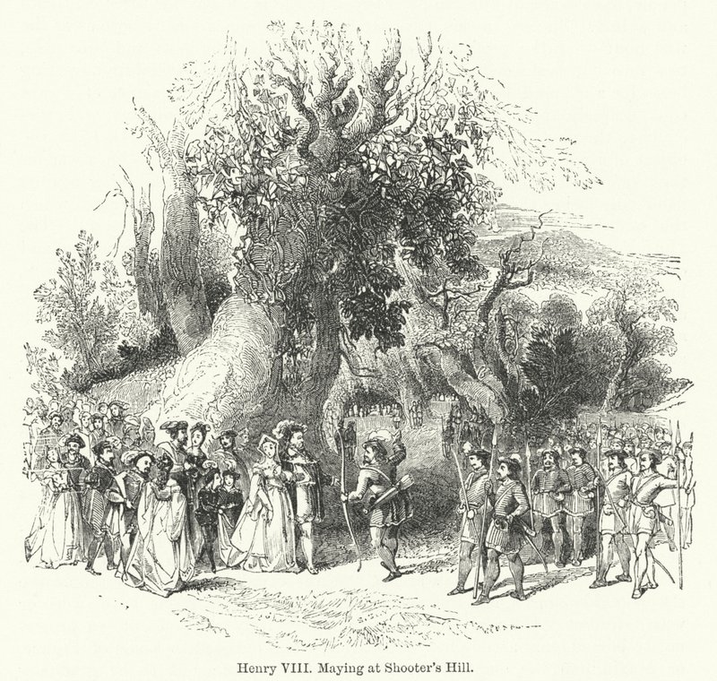 Henri VIII, Maying à Shooter