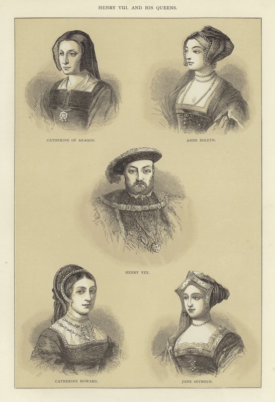 Henri VIII et ses reines - English School