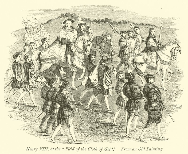 Henri VIII au Champ du Drap d