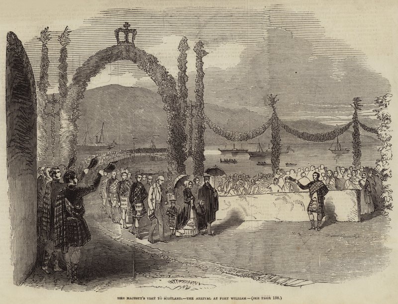 La visite de Sa Majesté en Écosse, l