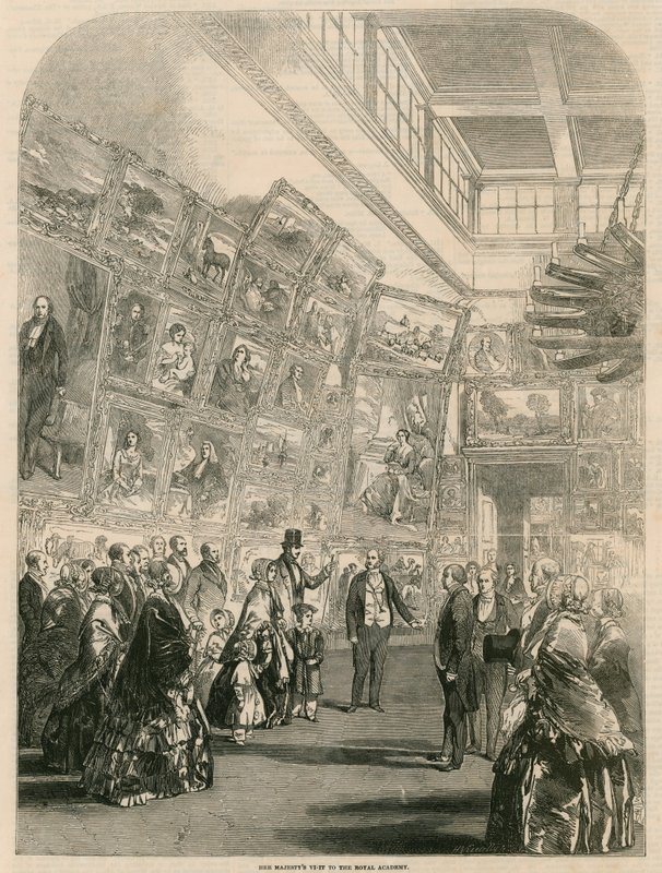 La visite de Sa Majesté à la Royal Academy - English School