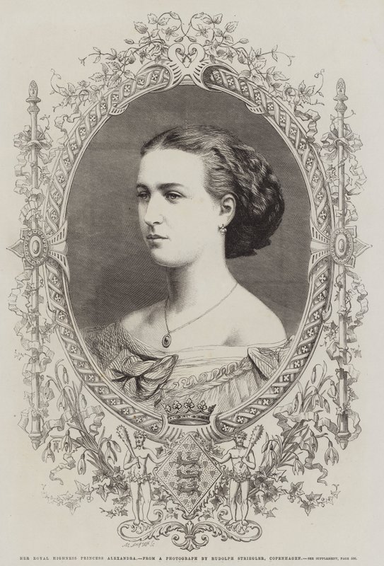 Son Altesse Royale la Princesse Alexandra (gravure) - English School
