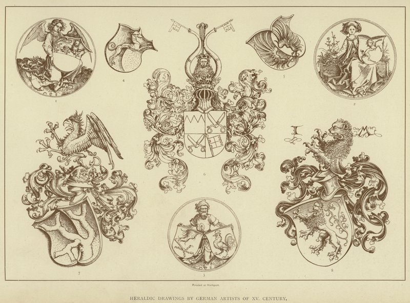 Dessins héraldiques d
