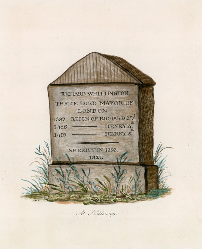 Highgate Hill, Whittington Stone - English School