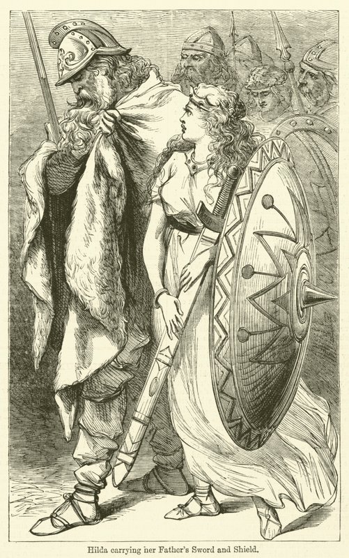 Hilda portant l