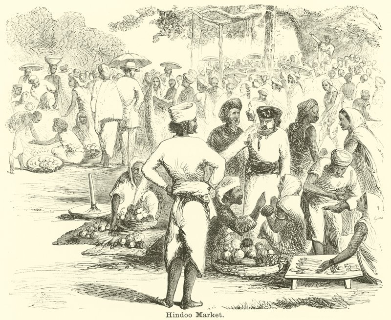 Marché hindou - English School
