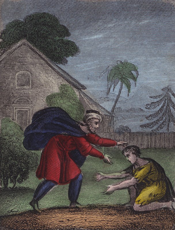 Son père le vit revenir... - English School