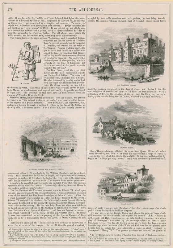 Maisons historiques sur la Tamise - English School