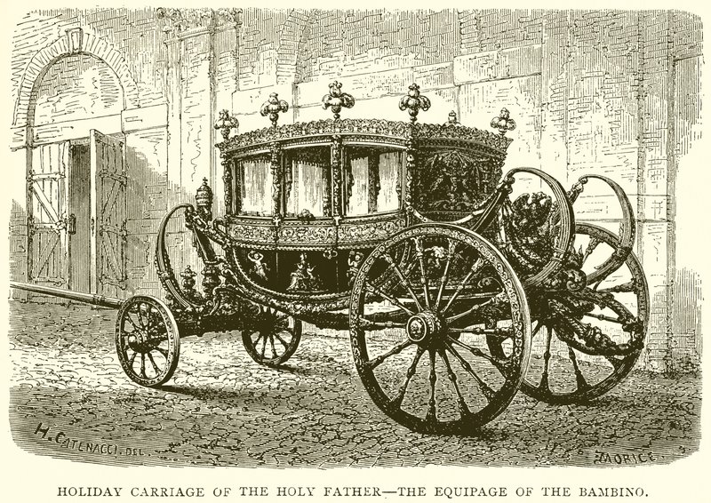 Carrosse de fête du Saint-Père - L