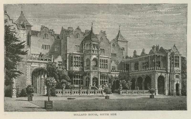 Holland House, côté sud - English School