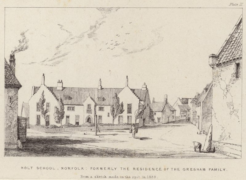 Holt School, ancienne résidence de la famille Gresham - English School