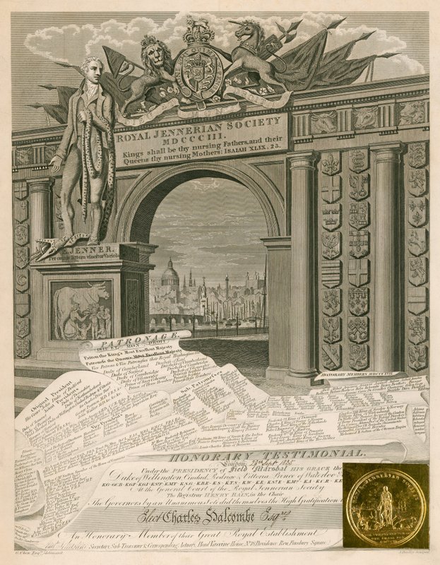 Membre honoraire de la Royal Jennerian Society - English School