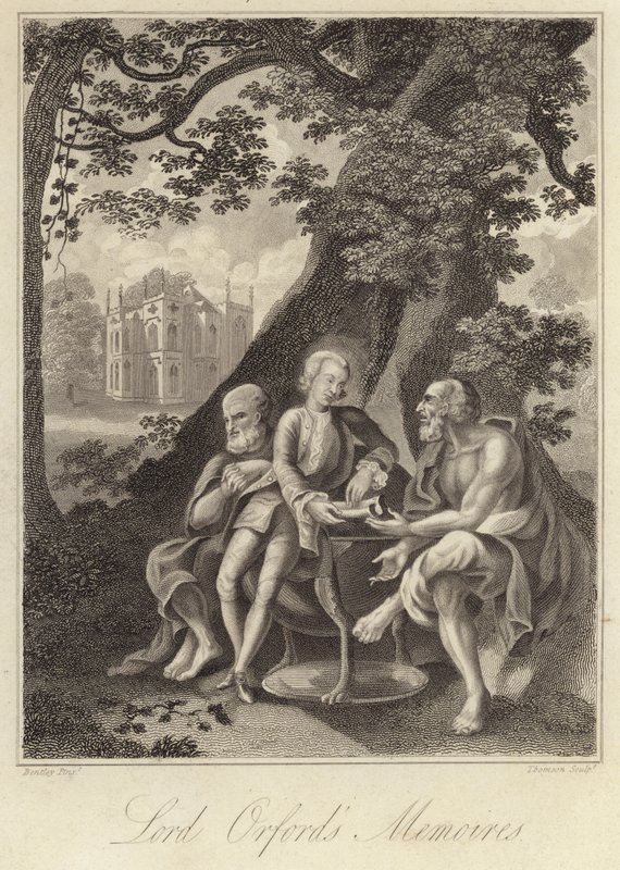 Horace Walpole, historien, auteur et politicien anglais - English School