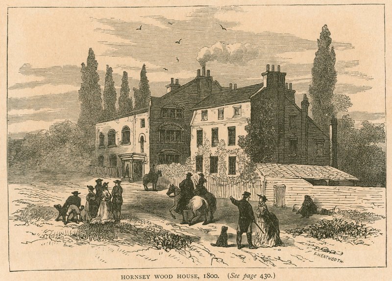 Hornsey Wood House, Londres, 1800 - English School
