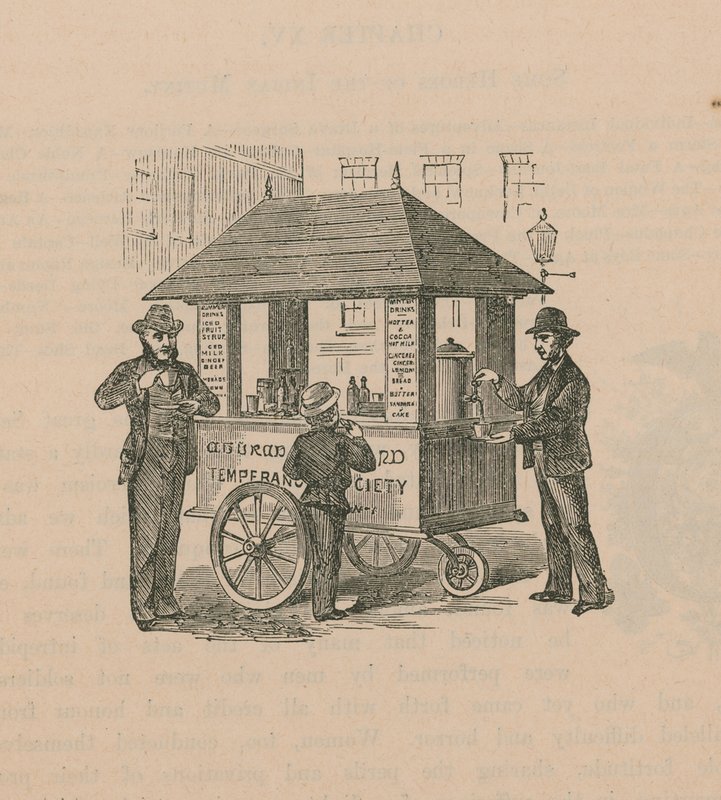 Boissons chaudes fournies par la Société de Tempérance - English School
