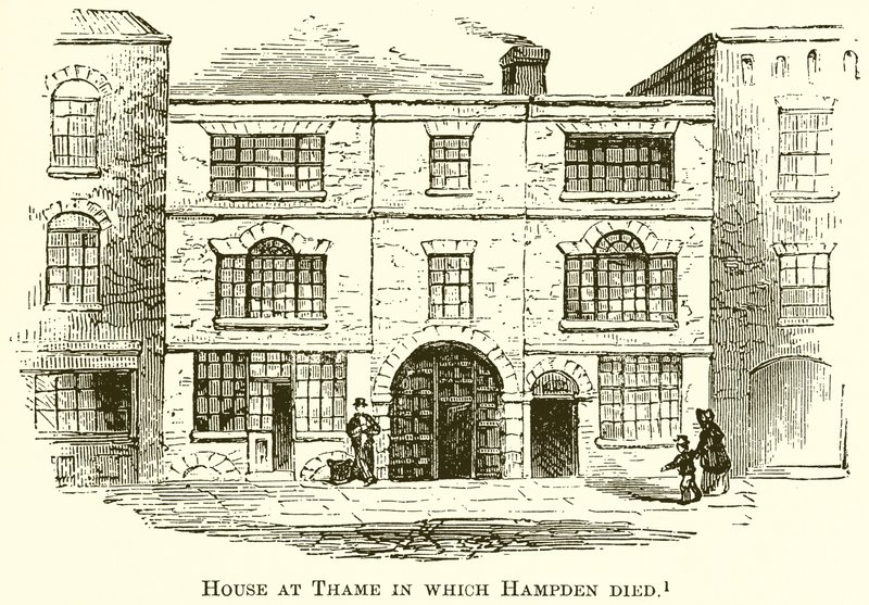 Maison à Thame où Hampden est mort - English School