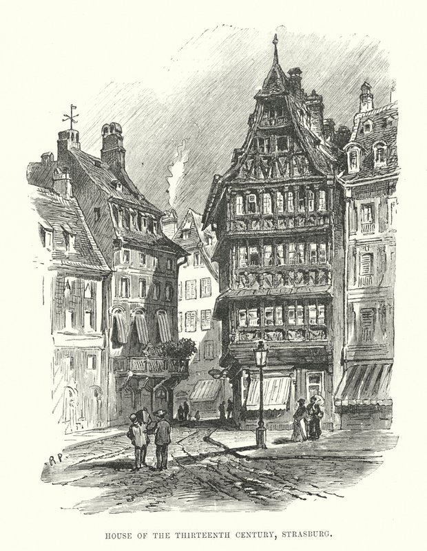 Maison du XIIIe siècle, Strasbourg - English School