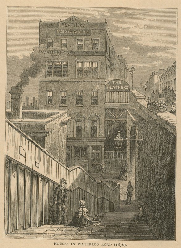 Maisons sur Waterloo Road, 1876 - English School