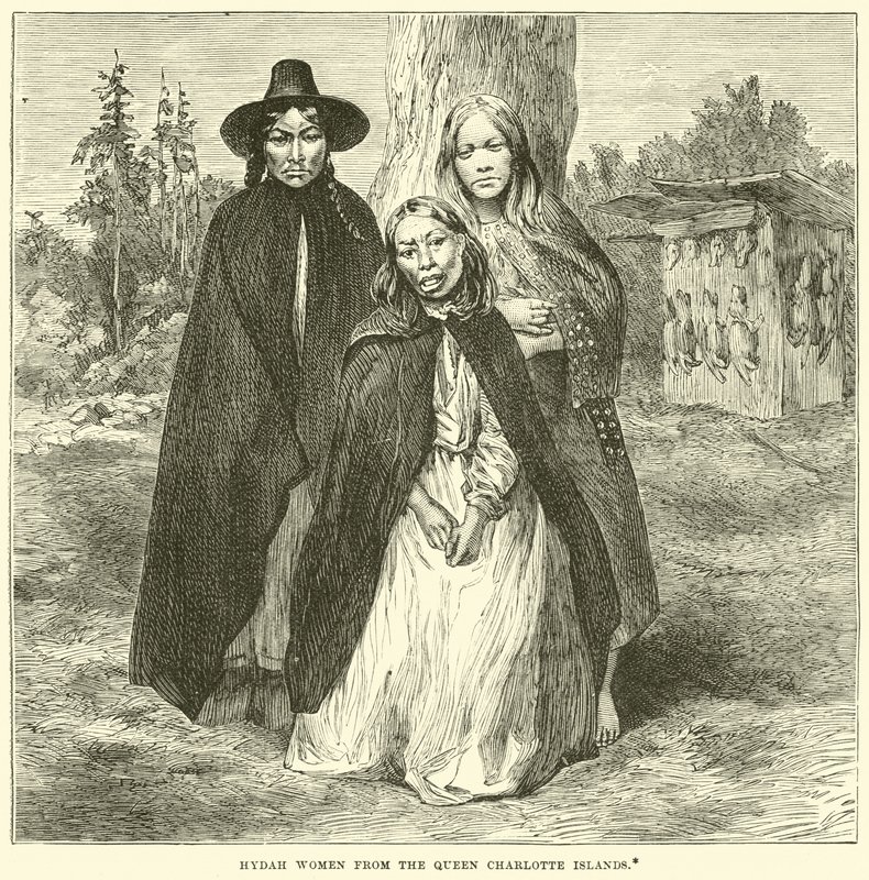 Femmes Hydah des îles de la Reine-Charlotte - English School