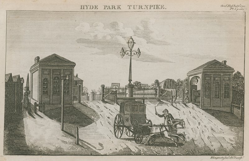 Hyde Park Turnpike, Hyde Park Corner, Londres - English School