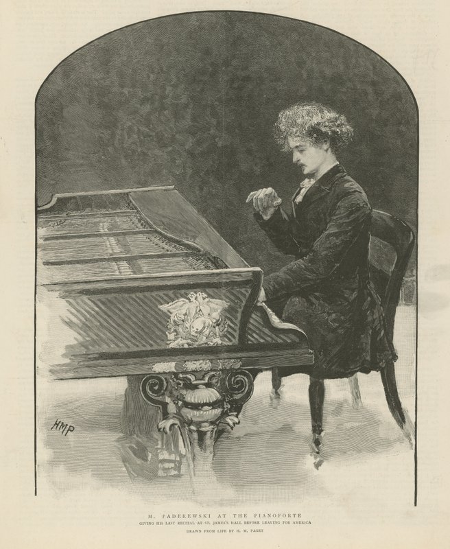 Ignacy Jan Paderewski - English School