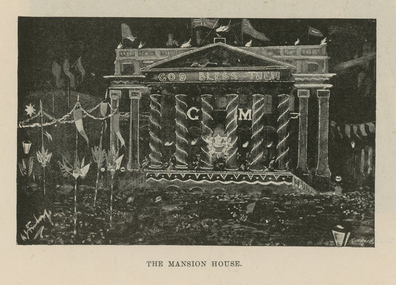 Illuminations et décorations ornent le Mansion House - English School