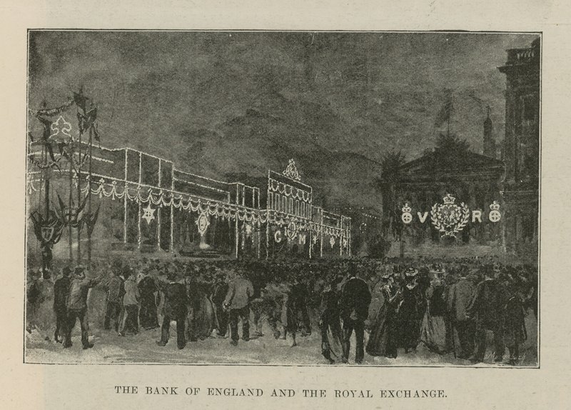 Illuminations et décorations dans la City de Londres - English School