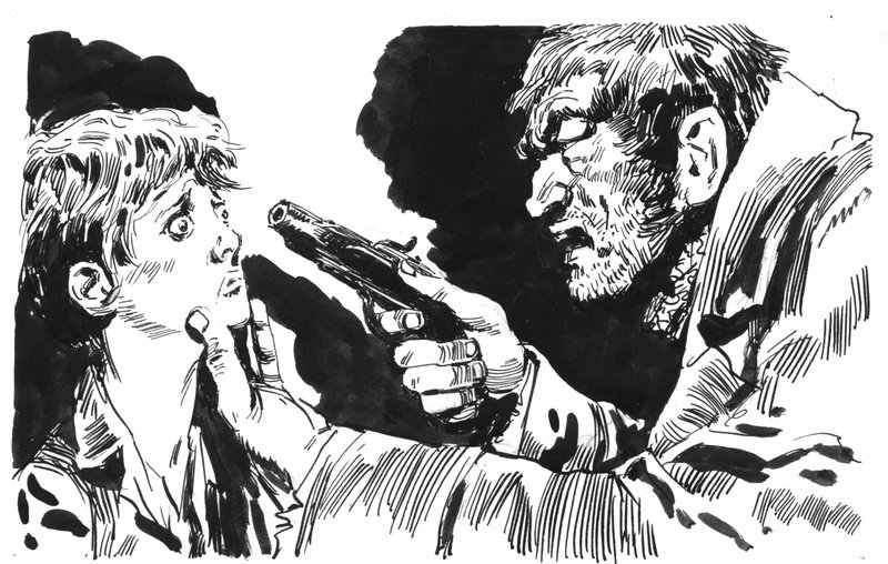 Illustration pour Oliver Twist de Charles Dickens - English School