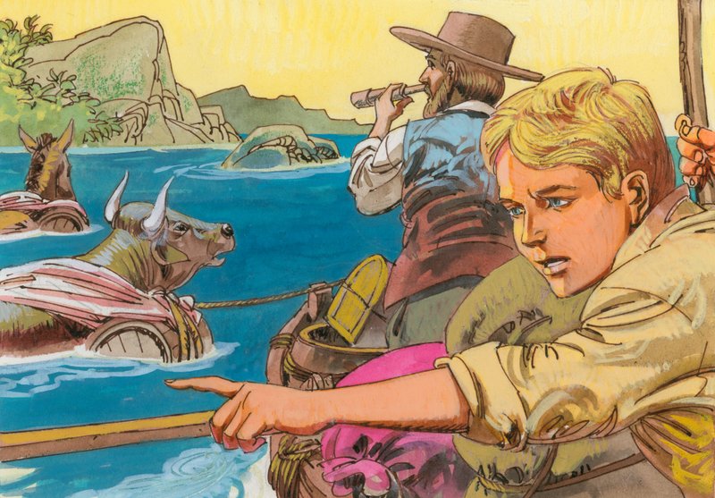 Illustration pour Robinson Suisse - English School