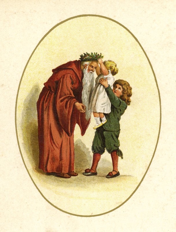 Illustration pour La Venue du Père Noël - English School