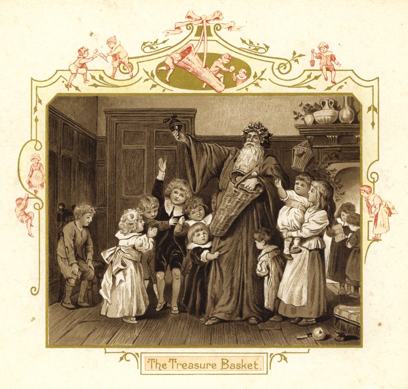 Illustration pour La Venue du Père Noël - English School